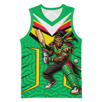 Personalized Guyana Cricket Amazon Warriors Basketball Jersey Tribal Warrior Mascot Fan