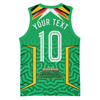 Personalized Guyana Cricket Amazon Warriors Basketball Jersey Tribal Warrior Mascot Fan