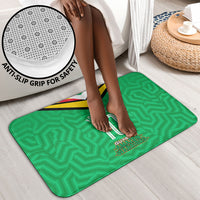 Personalized Guyana Cricket Amazon Warriors Bathroom Set Tribal Warrior Mascot Fan