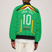 Personalized Guyana Cricket Amazon Warriors Bomber Jacket Tribal Warrior Mascot Fan