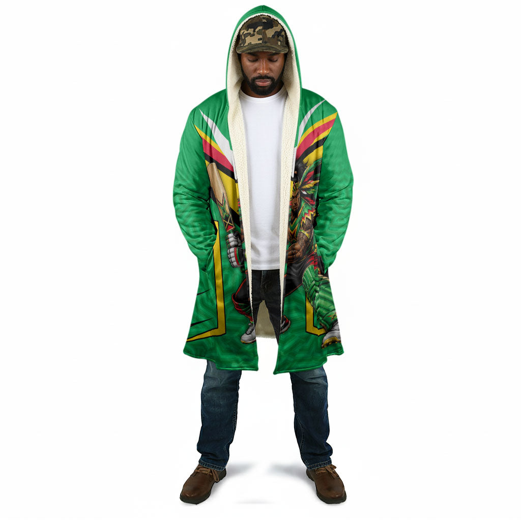 Personalized Guyana Cricket Amazon Warriors Cloak Tribal Warrior Mascot Fan