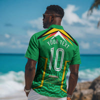 Personalized Guyana Cricket Amazon Warriors Hawaiian Shirt Tribal Warrior Mascot Fan