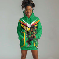 Personalized Guyana Cricket Amazon Warriors Hoodie Dress Tribal Warrior Mascot Fan
