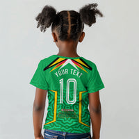 Personalized Guyana Cricket Amazon Warriors Kid T shirt Tribal Warrior Mascot Fan