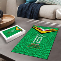 Personalized Guyana Cricket Amazon Warriors Puzzle Tribal Warrior Mascot Fan