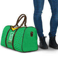 Personalized Guyana Cricket Amazon Warriors Travel Bag Tribal Warrior Mascot Fan