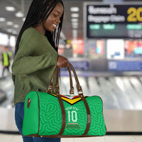 Personalized Guyana Cricket Amazon Warriors Travel Bag Tribal Warrior Mascot Fan