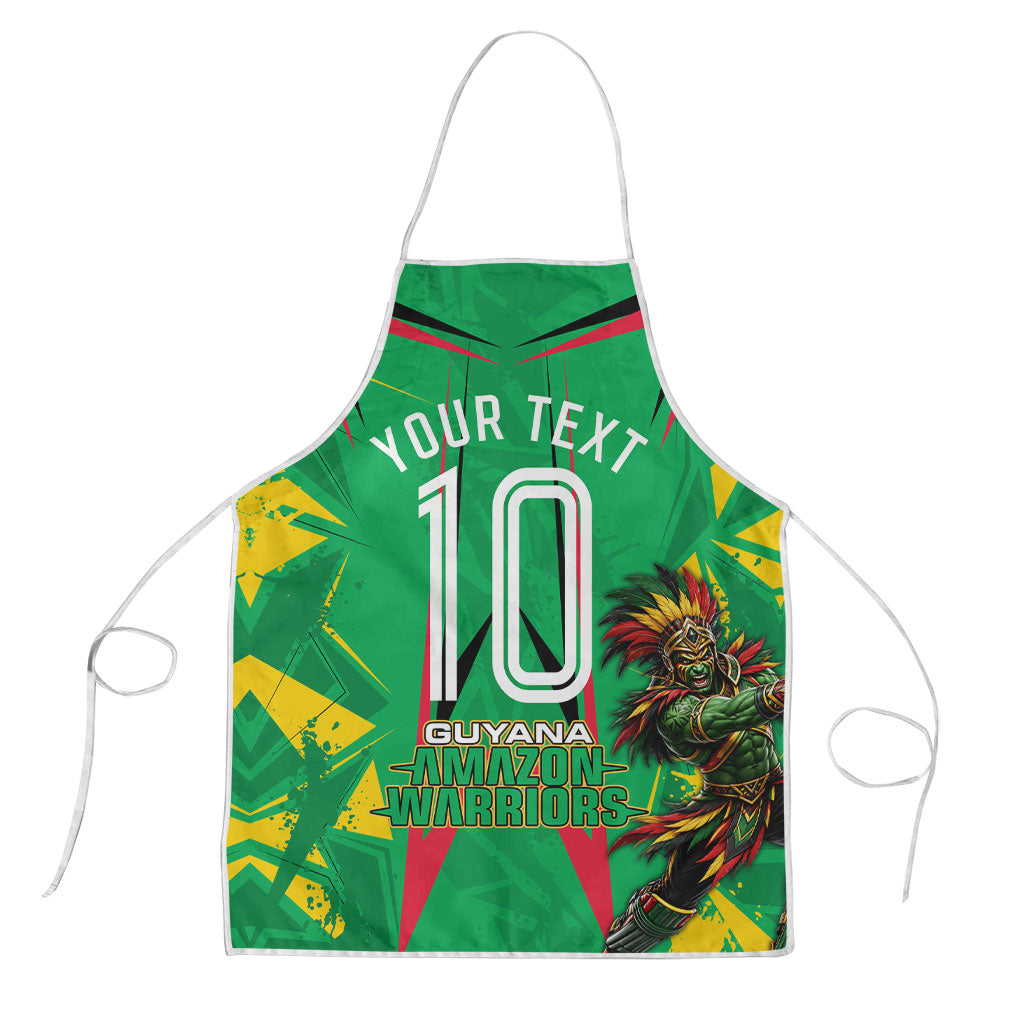 Personalized Guyana Cricket Apron Amazon Warriors Tribal Mascot Sports