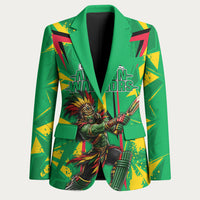 Personalized Guyana Cricket Blazer Amazon Warriors Tribal Mascot Sports