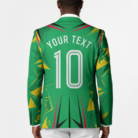 Personalized Guyana Cricket Blazer Amazon Warriors Tribal Mascot Sports