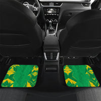 Personalized Guyana Cricket Car Mats Amazon Warriors Tribal Mascot Sports