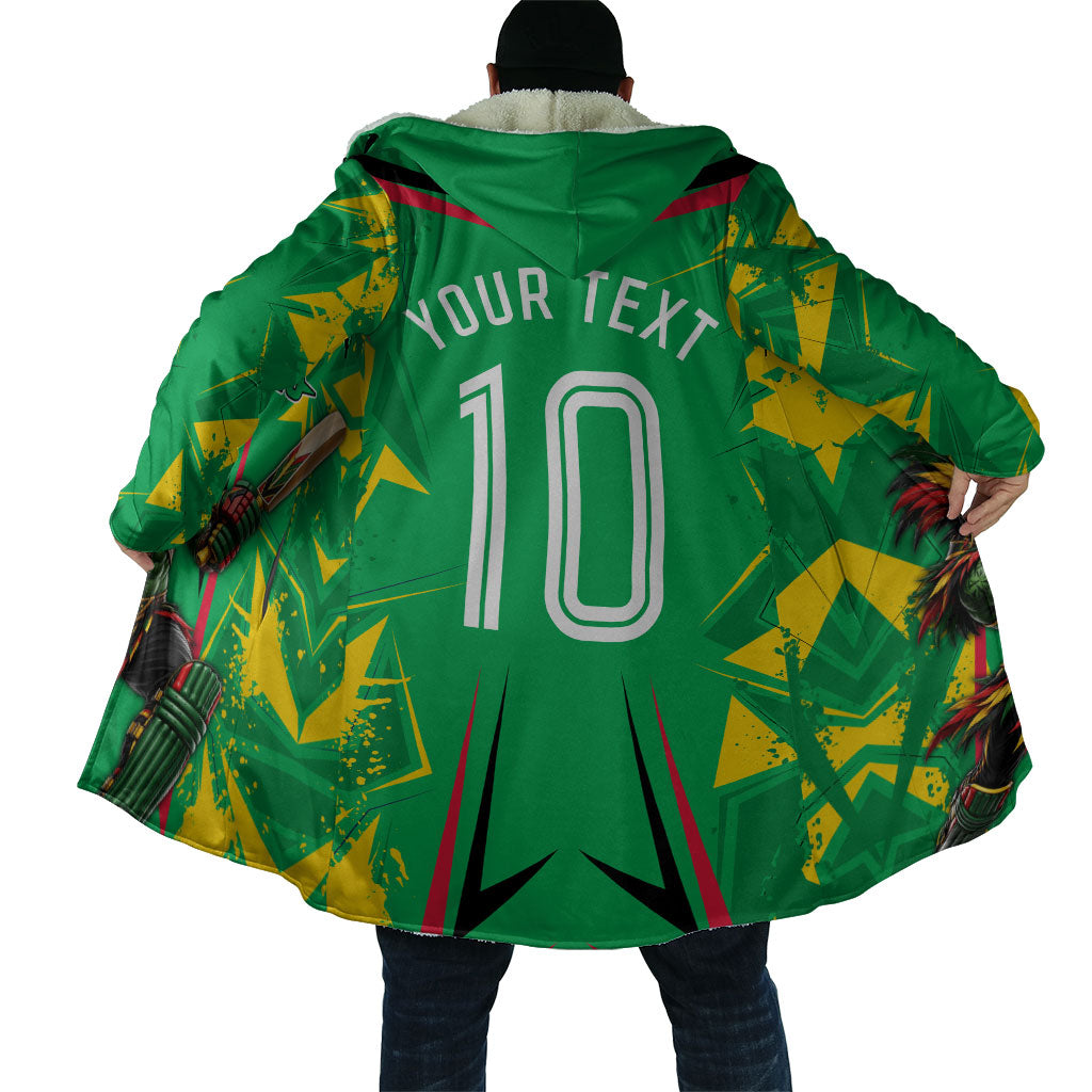 Personalized Guyana Cricket Cloak Amazon Warriors Tribal Mascot Sports