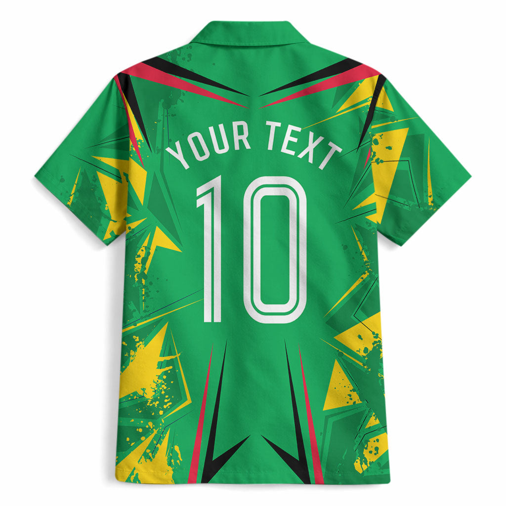 Personalized Guyana Cricket Hawaiian Shirt Amazon Warriors Tribal Mascot Sports