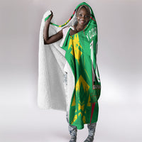 Personalized Guyana Cricket Hooded Blanket Amazon Warriors Tribal Mascot Sports