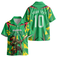 Personalized Guyana Cricket Kid Hawaiian Shirt Amazon Warriors Tribal Mascot Sports
