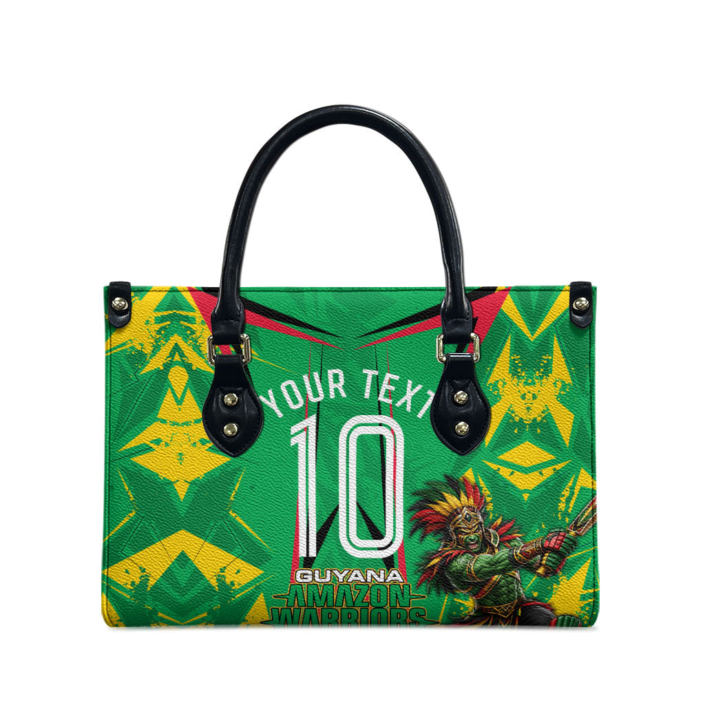 Personalized Guyana Cricket Leather Bag Amazon Warriors Tribal Mascot Sports