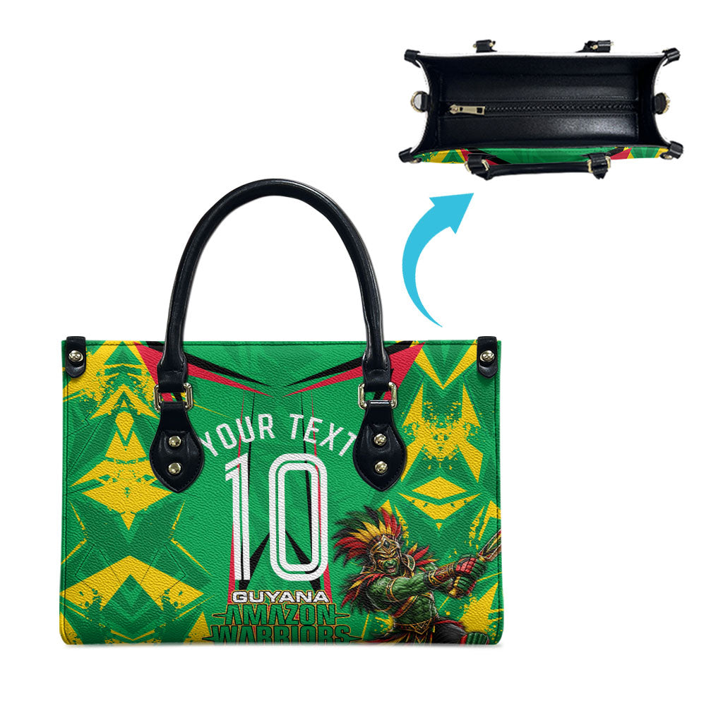 Personalized Guyana Cricket Leather Bag Amazon Warriors Tribal Mascot Sports