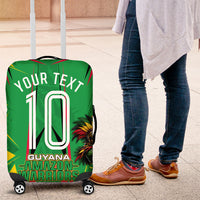 Personalized Guyana Cricket Luggage Cover Amazon Warriors Tribal Mascot Sports