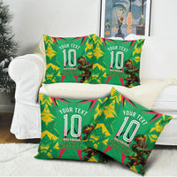 Personalized Guyana Cricket Pillow Cover Amazon Warriors Tribal Mascot Sports