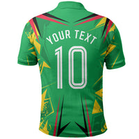 Personalized Guyana Cricket Polo Shirt Amazon Warriors Tribal Mascot Sports