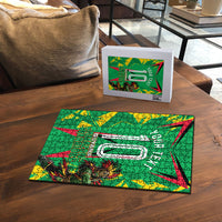 Personalized Guyana Cricket Puzzle Amazon Warriors Tribal Mascot Sports