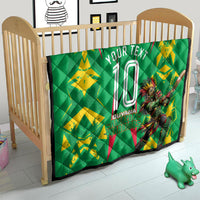 Personalized Guyana Cricket Quilt Amazon Warriors Tribal Mascot Sports