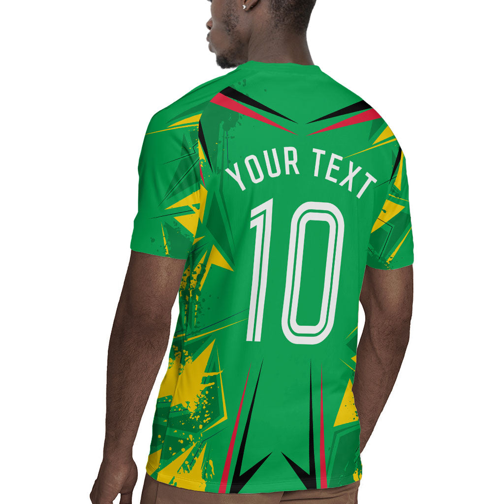 Personalized Guyana Cricket Rugby Jersey Amazon Warriors Tribal Mascot Sports
