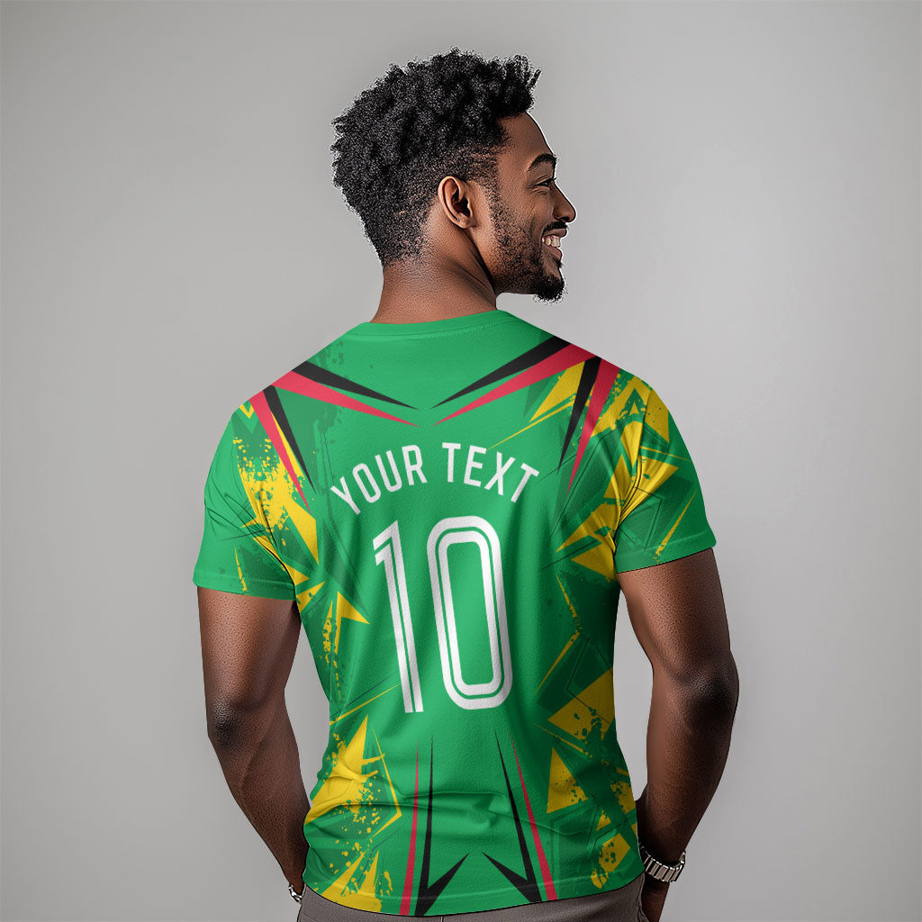 Personalized Guyana Cricket T shirt Amazon Warriors Tribal Mascot Sports