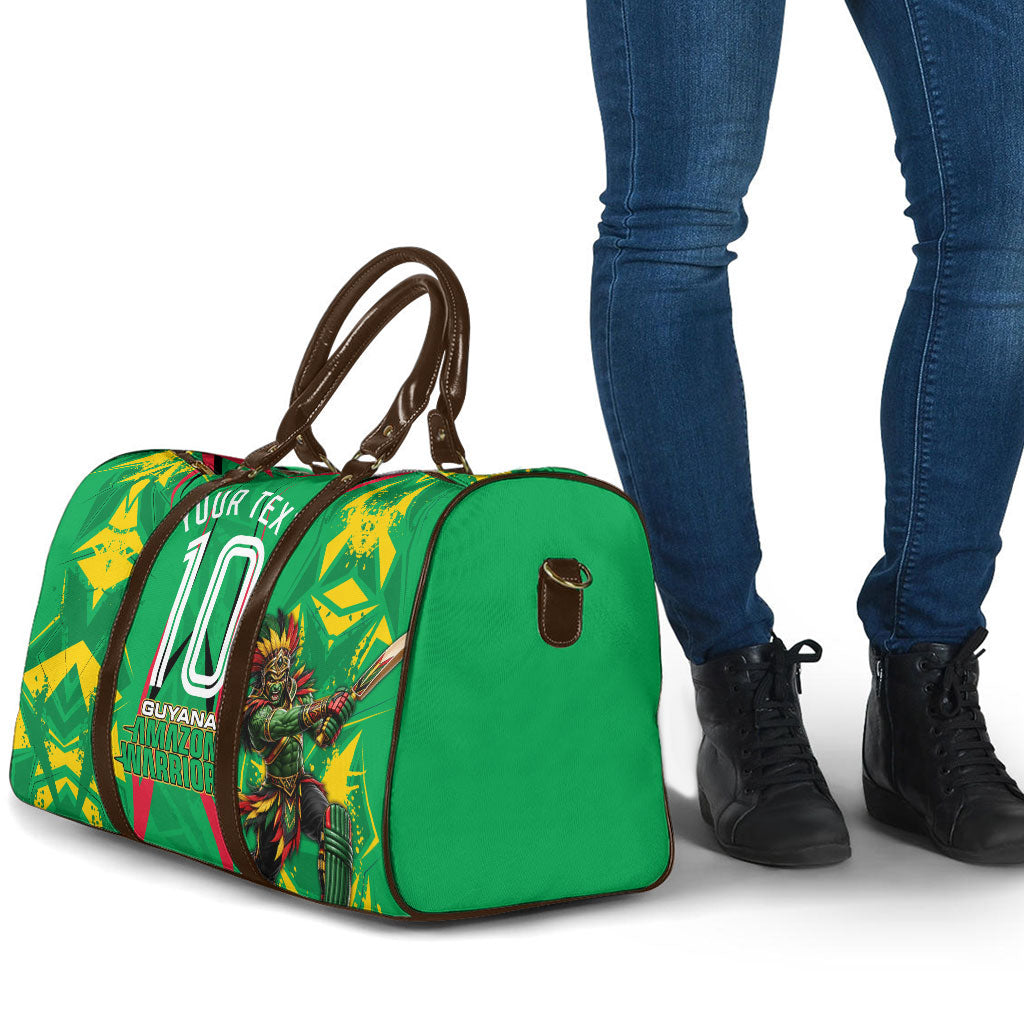 Personalized Guyana Cricket Travel Bag Amazon Warriors Tribal Mascot Sports