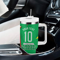 Personalized Guyana Cricket Tumbler With Handle Amazon Warriors Tribal Mascot Sports