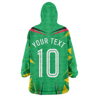 Personalized Guyana Cricket Wearable Blanket Hoodie Amazon Warriors Tribal Mascot Sports