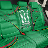 Personalized Guyana Cricket Amazon Warriors Back Car Seat Cover Modern Geometric Sports Fan