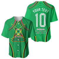 Personalized Guyana Cricket Amazon Warriors Baseball Jersey Modern Geometric Sports Fan