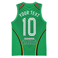 Personalized Guyana Cricket Amazon Warriors Basketball Jersey Modern Geometric Sports Fan