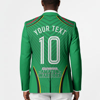 Personalized Guyana Cricket Amazon Warriors Blazer Modern Geometric Sports Fan