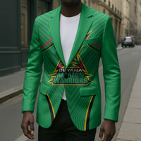 Personalized Guyana Cricket Amazon Warriors Blazer Modern Geometric Sports Fan