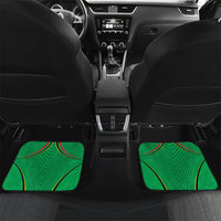 Personalized Guyana Cricket Amazon Warriors Car Mats Modern Geometric Sports Fan