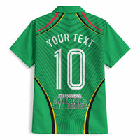 Personalized Guyana Cricket Amazon Warriors Hawaiian Shirt Modern Geometric Sports Fan