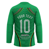 Personalized Guyana Cricket Amazon Warriors Hockey Jersey Modern Geometric Sports Fan