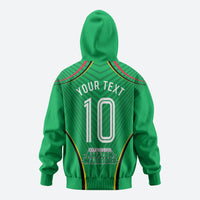 Personalized Guyana Cricket Amazon Warriors Hoodie Modern Geometric Sports Fan