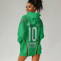 Personalized Guyana Cricket Amazon Warriors Hoodie Dress Modern Geometric Sports Fan