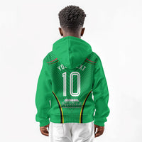 Personalized Guyana Cricket Amazon Warriors Kid Hoodie Modern Geometric Sports Fan