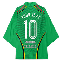 Personalized Guyana Cricket Amazon Warriors Kimono Modern Geometric Sports Fan