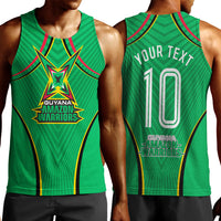 Personalized Guyana Cricket Amazon Warriors Men Tank Top Modern Geometric Sports Fan