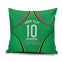 Personalized Guyana Cricket Amazon Warriors Pillow Cover Modern Geometric Sports Fan
