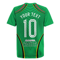 Personalized Guyana Cricket Amazon Warriors Rugby Jersey Modern Geometric Sports Fan