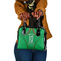 Personalized Guyana Cricket Amazon Warriors Shoulder Handbag Modern Geometric Sports Fan