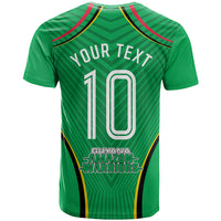 Personalized Guyana Cricket Amazon Warriors T shirt Modern Geometric Sports Fan
