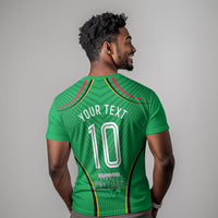 Personalized Guyana Cricket Amazon Warriors T shirt Modern Geometric Sports Fan