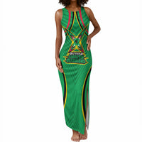 Personalized Guyana Cricket Amazon Warriors Tank Maxi Dress Modern Geometric Sports Fan
